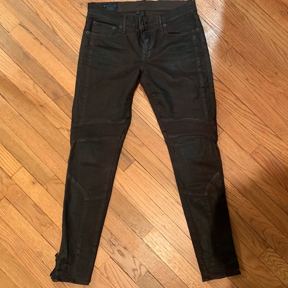 Ralph Lauren Brown Biker Pants - Picture 4 of 9